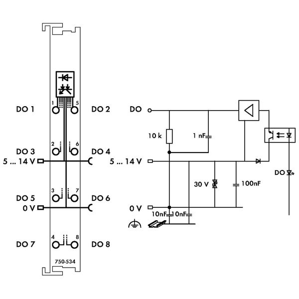 Power cable M12L socket angled M12L plug angled image 6