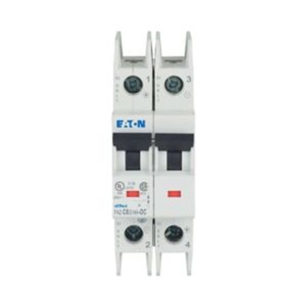 Miniature circuit breaker (MCB), 8 A, 2p, characteristic: C, DC image 5