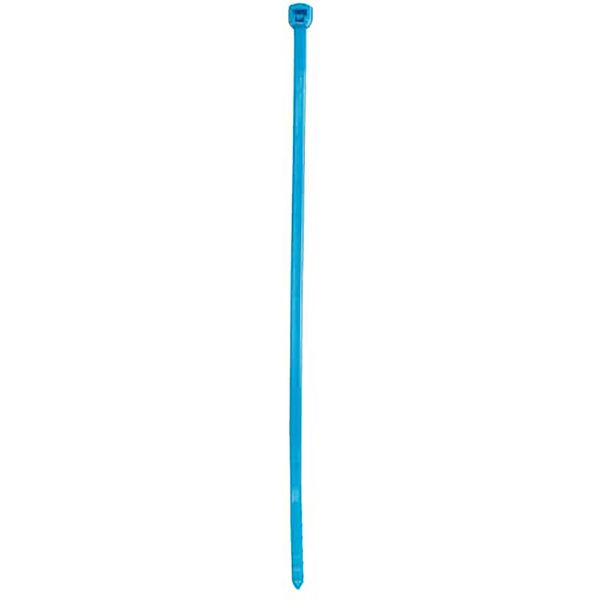 TY100-18-6 CBL TIE 18LB 4IN BLUE NYLON image 2