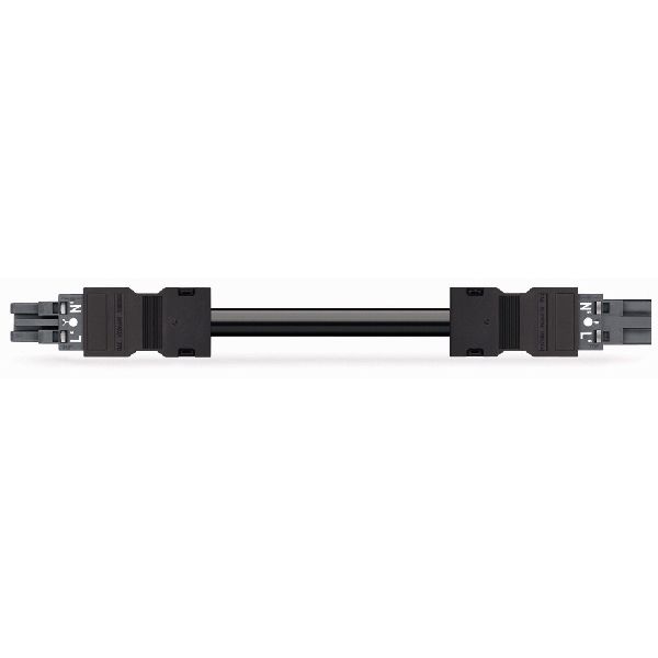 pre-assembled interconnecting cable Eca Socket/plug dark gray image 3