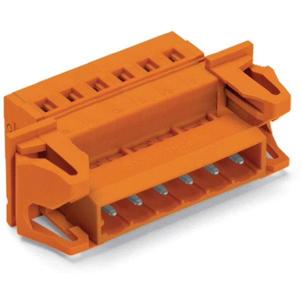 1-conductor male connector CAGE CLAMP® 2.5 mm² orange image 5