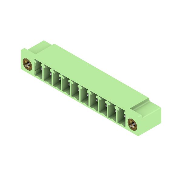 PCB plug-in connector (board connection), 3.81 mm, Number of poles: 10 image 2