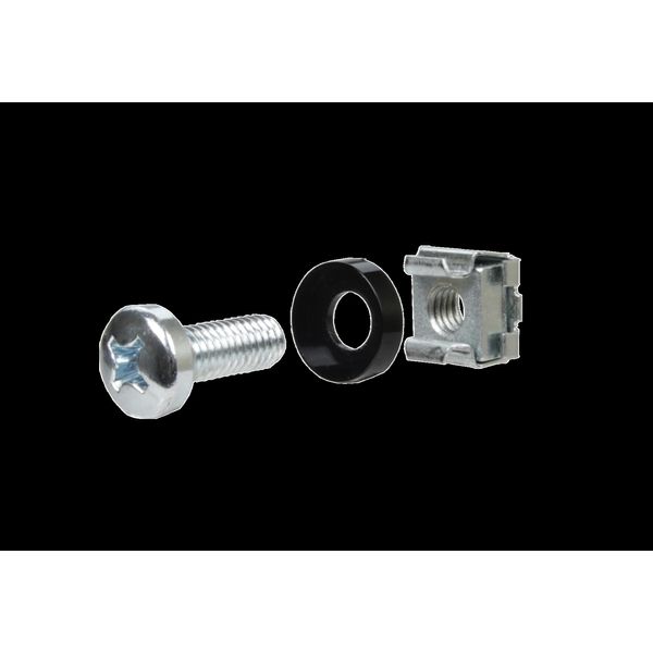 Mounting kit, cage nuts M6 image 2