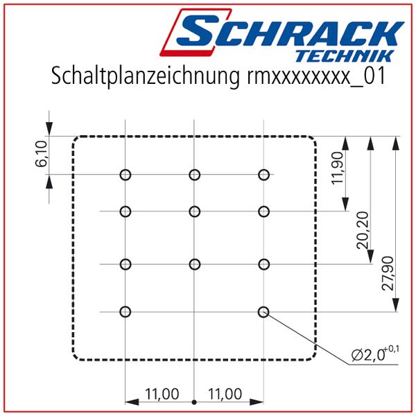 Socket with screw type terminaly black 11-pole image 3