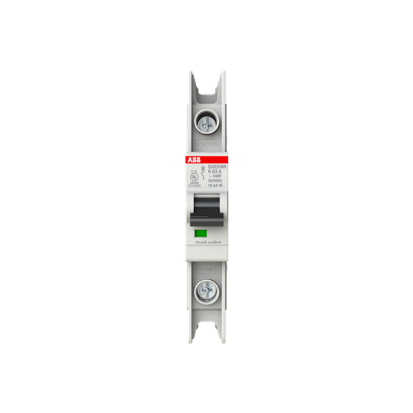 SU201MR-K63 Miniature Circuit Breaker - 1P - K - 63 A image 3