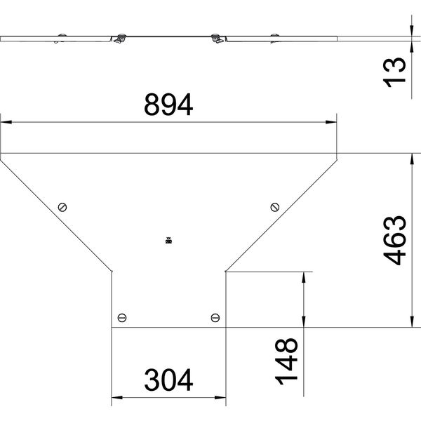 LAAD 300 R3 A2 Cover for add-on tee with turn buckle B300 image 2