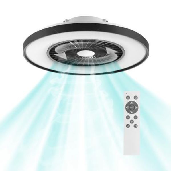 Ceiling Light with Fan - 64W 3800lm 2000—4000K IP20  Ø600 image 1