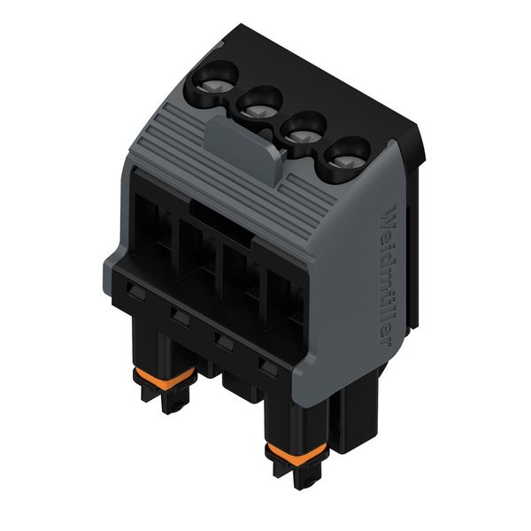 PCB plug-in connector (wire connection), 5.00 mm, Number of poles: 4,  image 2