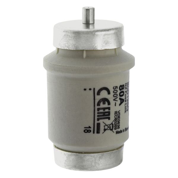 Fuse-link, low voltage, 80 A, AC 500 V, D4, gR, DIN, IEC, fast-acting image 21