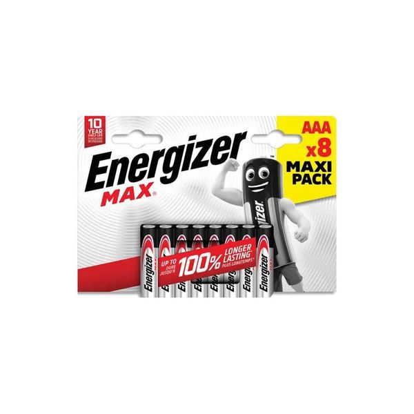 ENERGIZER Max LR03 AAA BL8 image 1