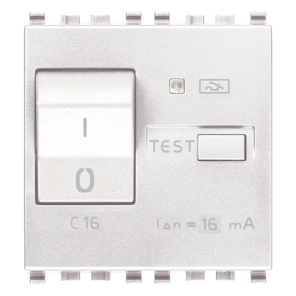 1P+N C16 RCBO 120-230V 6mA white image 1