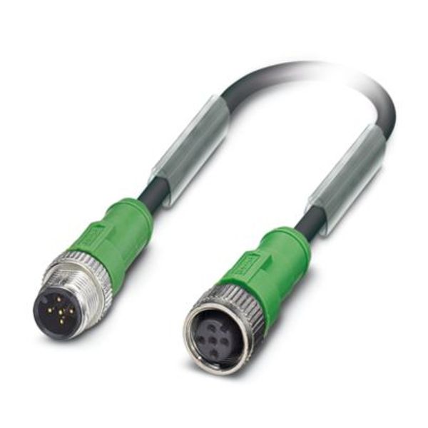 SAC-5P-M12MS/3,8-PUR/M12FS VA - Sensor/actuator cable image 1