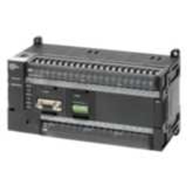 PLC, 100-240 VAC, 36x 24 VDC inputs, 24 x NPN outputs 0.3 A, 10 K step image 1