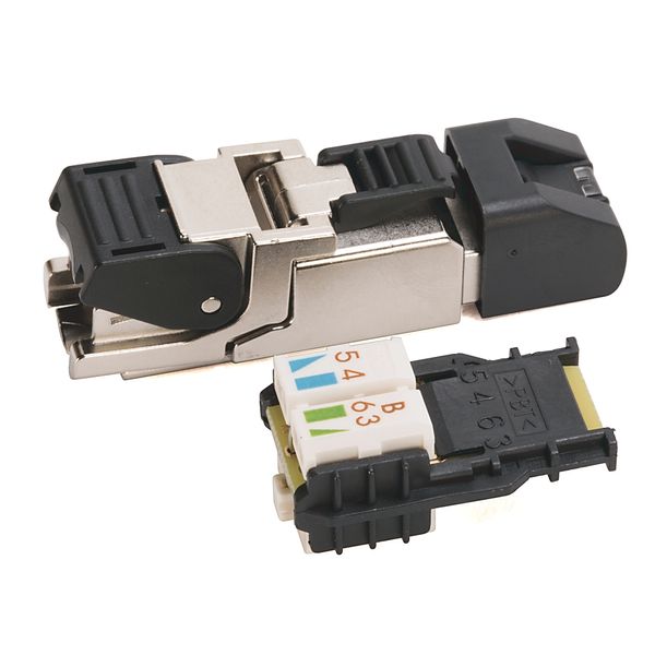 Connector, Insulation Displacement, RJ45, 600V image 1