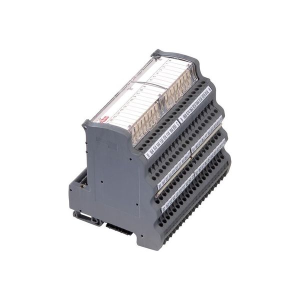 BRI-1621 N/P, DECOUPLING INTERFACE, 16N/P RELAY, 6A, 20 POLES, 112X85X106MM, SCREW CLAMP image 1