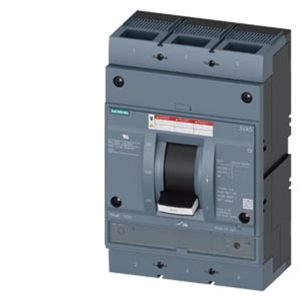 circuit breaker 3VA5 UL frame 800 max short-circuit curr. rating 65 kA @ 480 V image 1