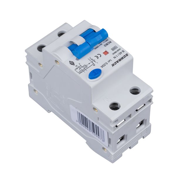 Combined MCB/RCD (RCBO) 1+N, AMPARO 10kA, B 40A, 30mA, Typ A image 5