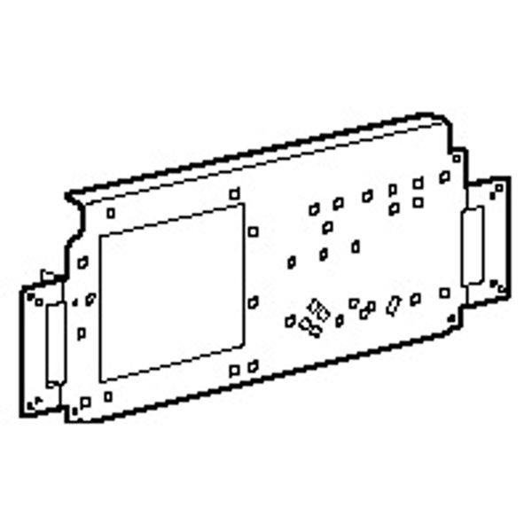 Mounting plate - for cabinets h.800 w.600 mm image 1