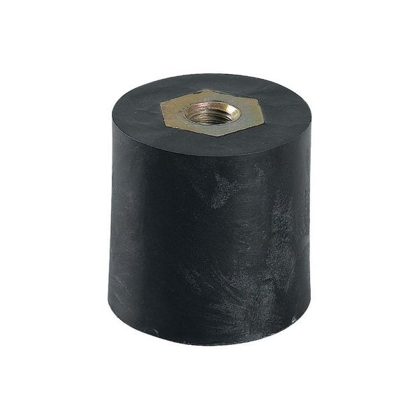 Isolator M10 x 40, black, H=40mm image 2