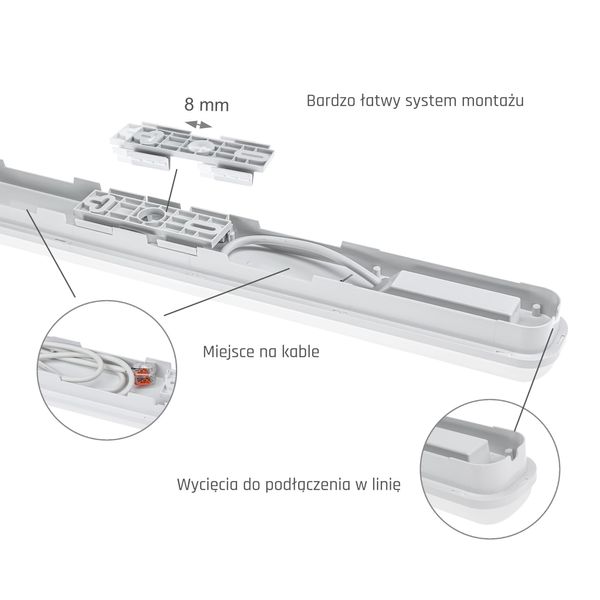 LIMEA GO 50W 120cm IP65 CW image 19