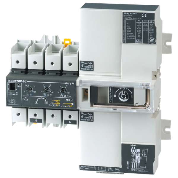 Automatic transfer switch ATyS g M 2P 125A 230 VAC image 2