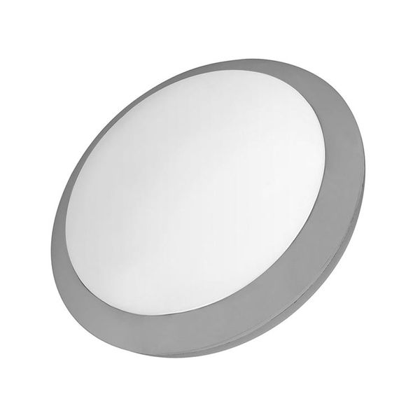 Ceiling fixture IP65 Ford Round E27 20W Grey 2300lm image 1