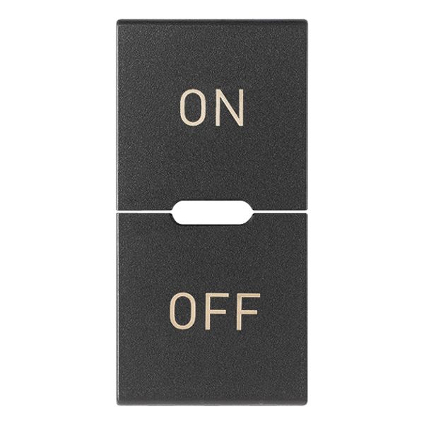 Button 1M ON/OFF symbols grey image 1