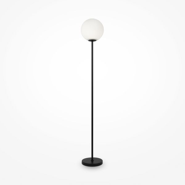 Modern Ring Floor lamp Black image 1