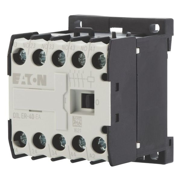 Contactor relay, 230 V 50 Hz, 240 V 60 Hz, N/O = Normally open: 4 N/O, Screw terminals, AC operation image 1