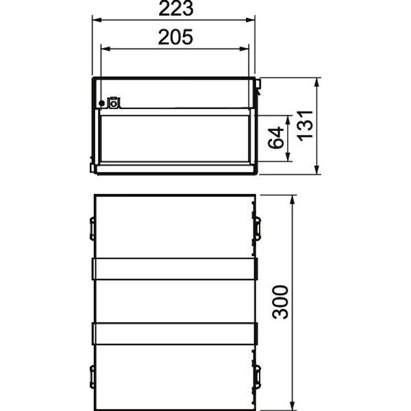 PMB 620-4 A2 Fire Protection Box 4-sided with intumescending inlays 300x223x130 image 2