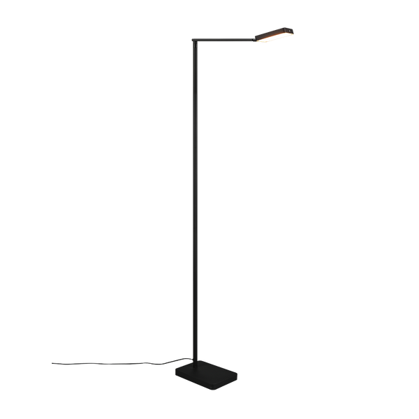 Pavia LED floor lamp matt black image 1