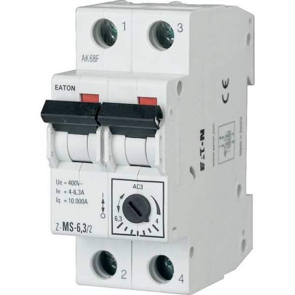 Motor-Protective Circuit-Breakers, 4-6, 3A, 2 p image 4