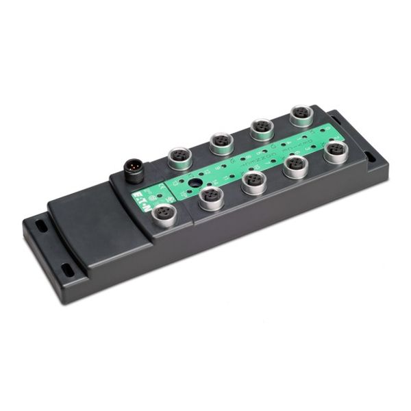 SWD Block module I/O module IP69K, 24 V DC, 16 parameterizable inputs/outputs with power supply, 8 M12 I/O sockets image 3