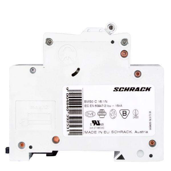 Miniature Circuit Breaker (MCB) C, 16A, 1+N, 10kA image 6