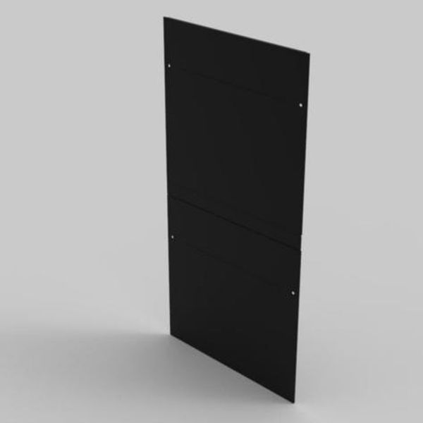 One divided side panel for left/right side of server cabinet 42U depth 1000mm with plinths image 1