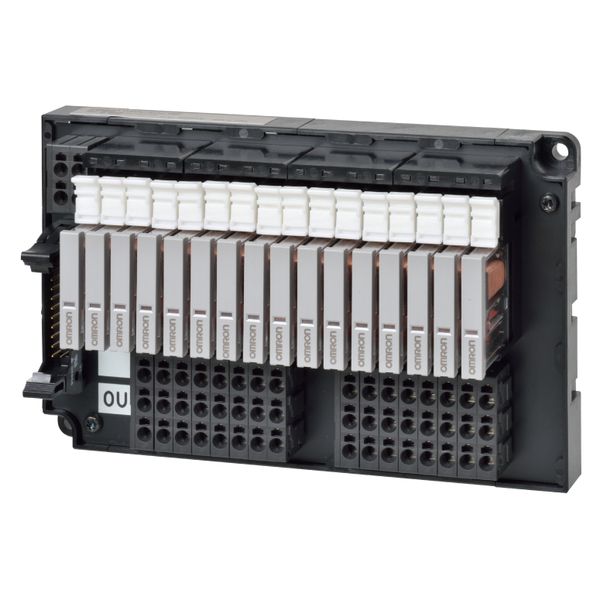 Relay terminal, PLC Output, 16 channels, internally connected, NPN, Pu image 2