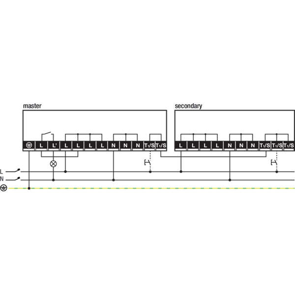 Presence detector, 230 V, secondary, 24 m, IP54, for surface mounting, image 2