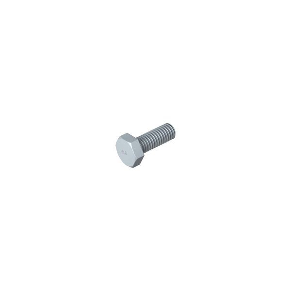 SKS M6x16 ZL  Screw with hexagonal head, M6x16, Steel, St, zinc microlamella image 1