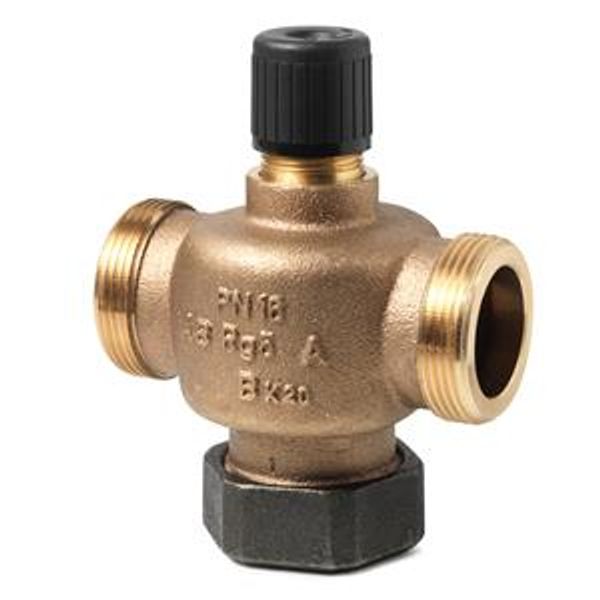 VVP45.25-10 - 2-port seat valve, external thread, PN16, DN25, kvs 10 image 1