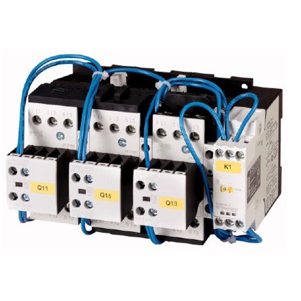 Star-Delta Contactor Combination, 15kW/400V, coil 230VAC image 1