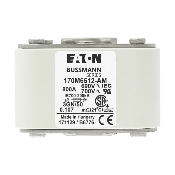 FUSE 800A 690V HS 3GN/50 AR UC image 10