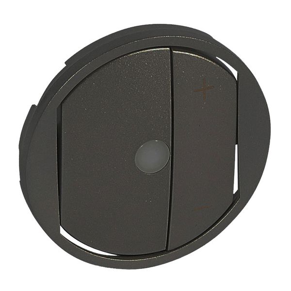 DIMMER COVER GRAPHITE image 1