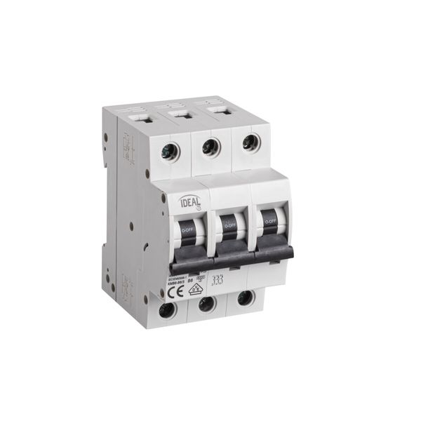 KMB6-B6/3 Overcurrent circuit breaker, 3P KMB6 image 1