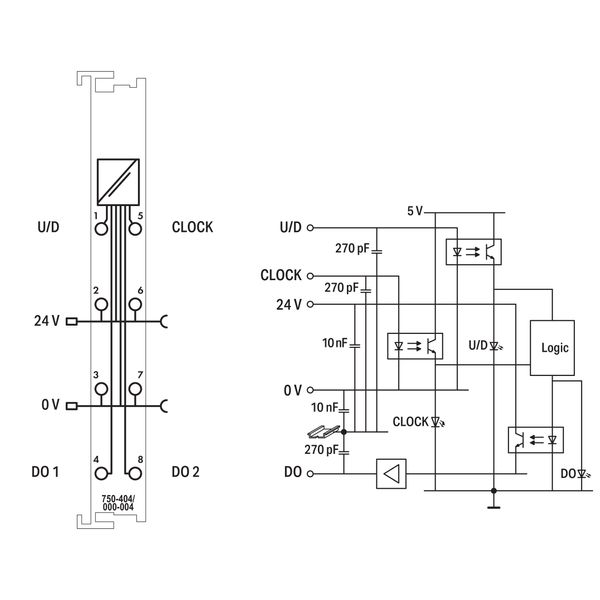 Up/Down Counter Switching Output light gray image 5