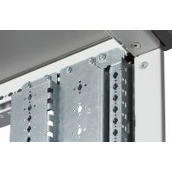 Functionnal uprights (x2) for XL³ 6300 enclosure - for fixing mounting equipment image 1