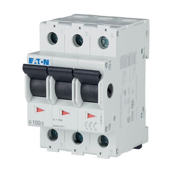 Main switch, 240/415 V AC, 100A, 3-poles image 9