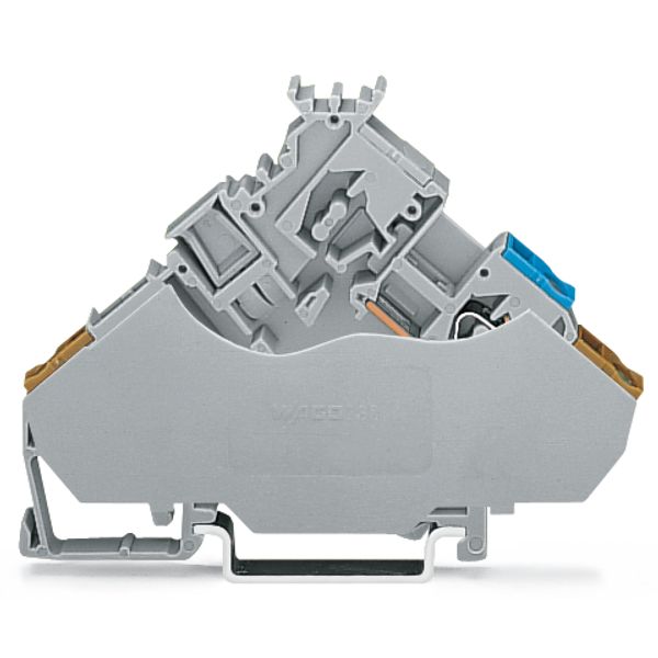 2-conductor actuator terminal block with colored conductor entries 2.5 image 2