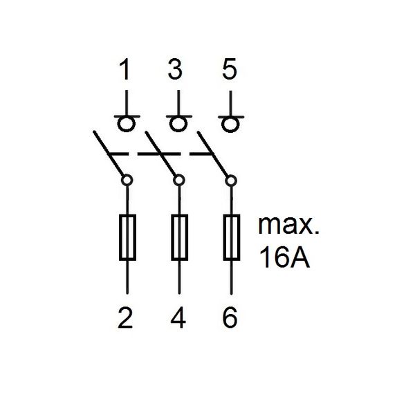 Switch-disconnector D02, series ARROW S, 3-pole, 16A image 2