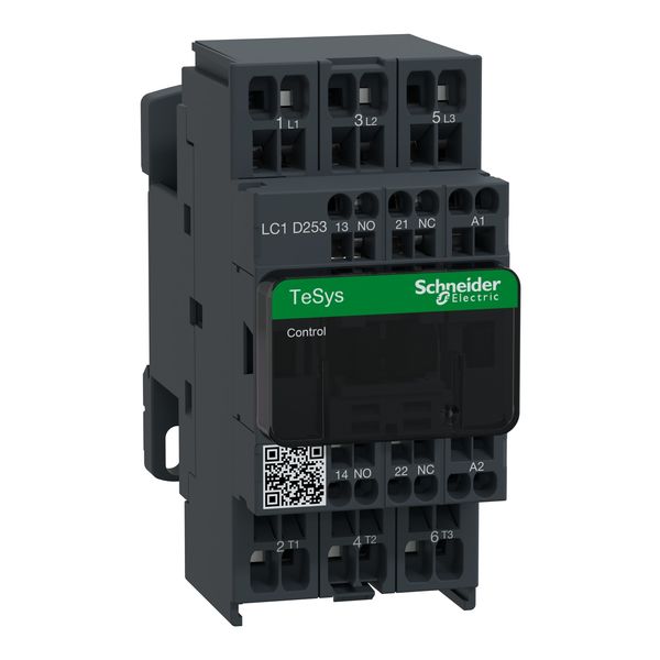 TeSys Deca contactor - 3P(3 NO) - AC-3/AC-3e - = 440 V 25 A - 24 V AC coil image 4