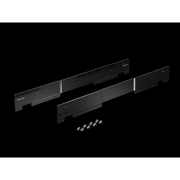 Support strips for 19"mounting angles dynamic, To fit: 600x1200 mm image 1